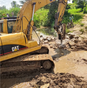 Framework plant hire for road maintenance and emergency works within Obongi District.